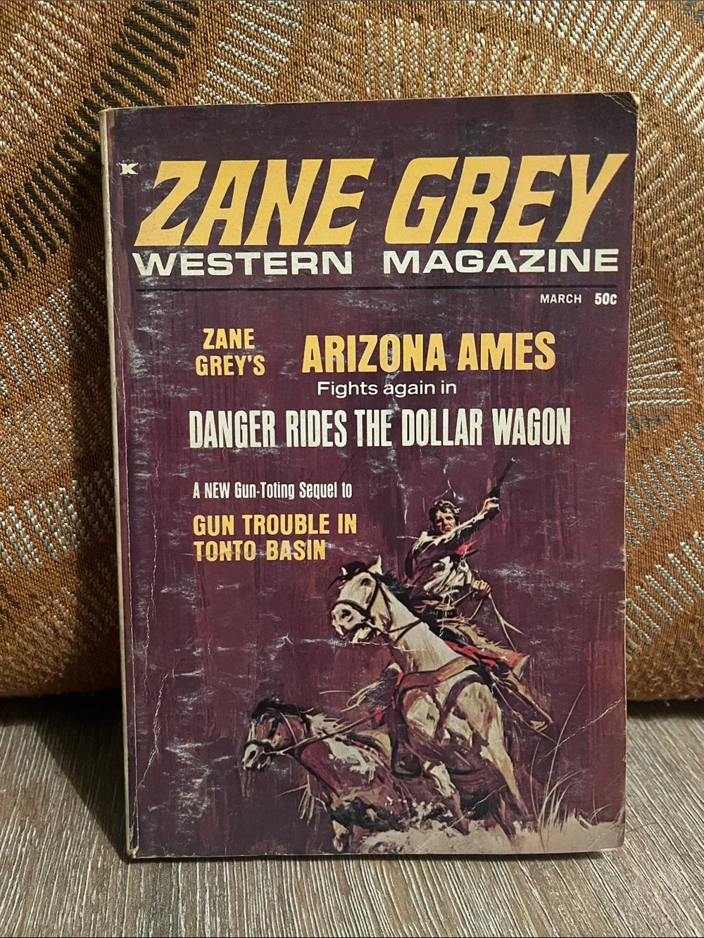 Zane Grey Western Magazine - March 1970 VOL. 1, NO. 6